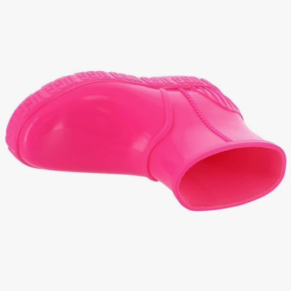 ✨️UGG HOT PINK DRIZLITA RAIN BOOTS NEW WOMENS 6.5 Y- 5 - Picture 4 of 9